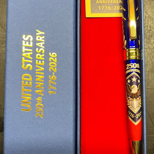 Anniversary pen for 250 years USA new