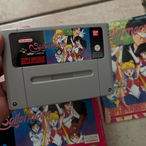 Sailormoon Nintendo SNES FR PAL Exclusive used, complete