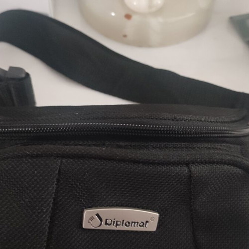 Diplomat waist bag black, like new