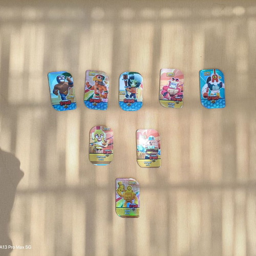 Brawl Stars metal caps pack of 103, like new