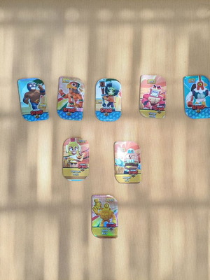 Brawl Stars metal caps pack of 103, like new