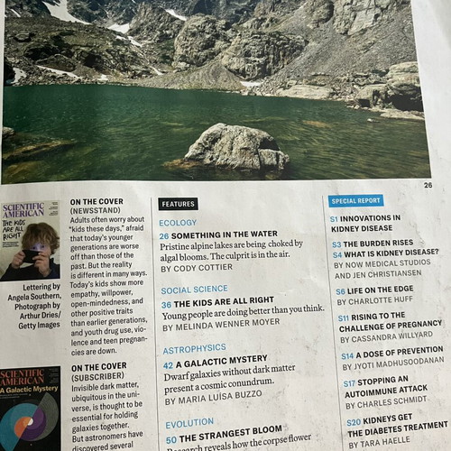 Scientific American April 2026 magazine like new