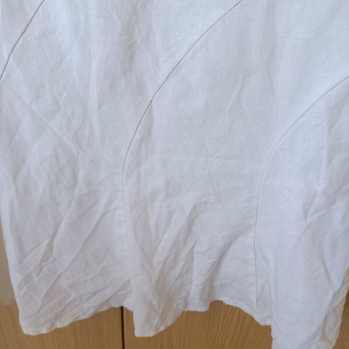 White linen dress Veto like new, vintage style