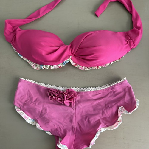 Madame Shou Shou lollipop bikini used, pink, size M