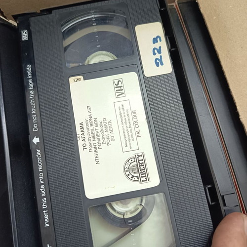 The Statue VHS tape used