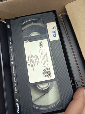 The Statue VHS tape used