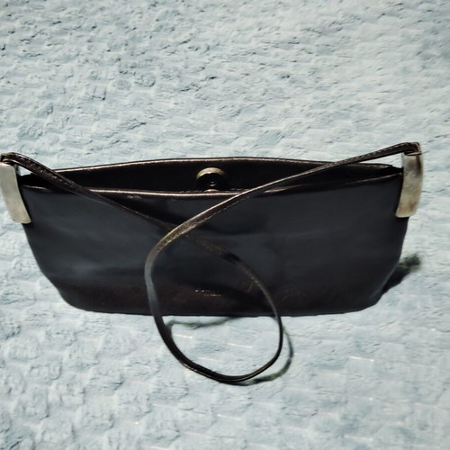 Pierro vintage leather handbag, black