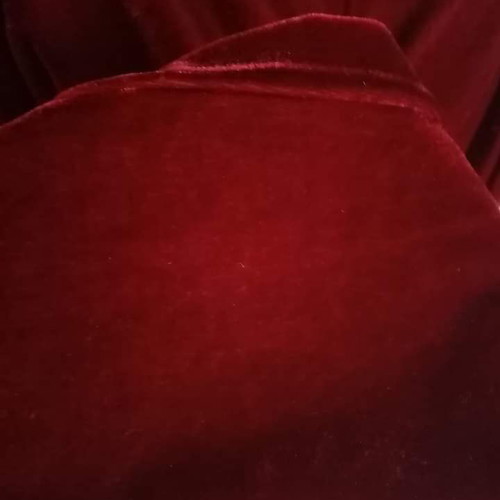 Velvet blouse Rock my Prince burgundy size M/L like new