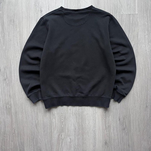 Nike Y2K Black Crewneck Baggy Sweatshirt Size M