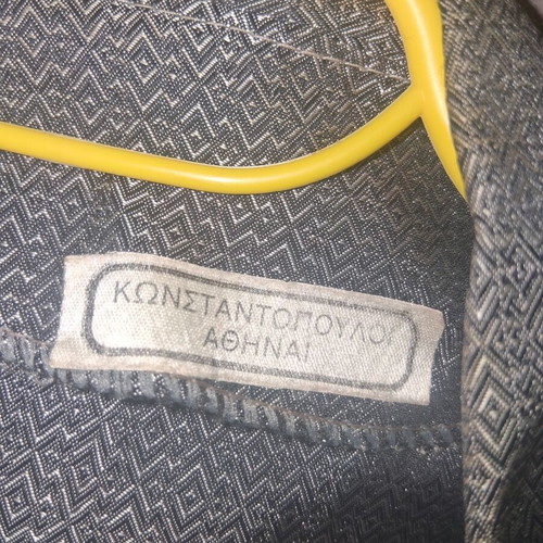 Vintage women's shirt from ΚΩΝΣΤΑΝΤΟΠΟΥΛΟΙ ΑΘΗΝΑΙ like new, size M, white and gray