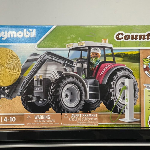Playmobil Country 71305 Large Electric Farm Tractor new & sealed