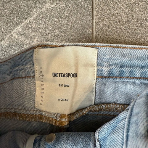 One Teaspoon denim skirt like new, blue, size XS