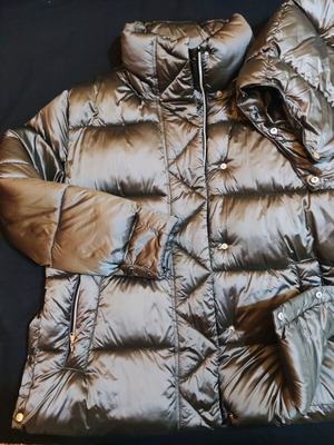 Mango women's puffer jacket size L like new, water repellent