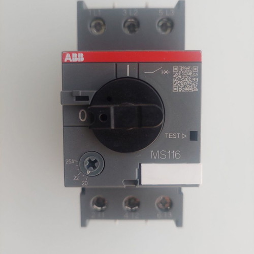 Thermal magnetic switch ABB 20-25A MS116-25 used