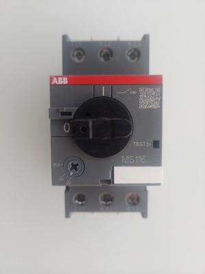 Thermal magnetic switch ABB 20-25A MS116-25 used