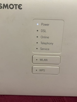 DSL Router Speedport Entry 2i Cosmote used, functional