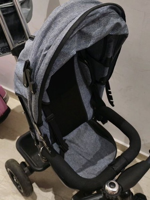 Παιδικό τρίκυκλο ποδήλατο μεταχειρισμένο με χειρολαβή γονέα και σκίαστρο