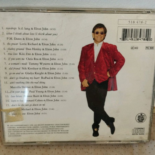 Elton John Duets CD used, rock
