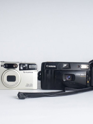 Vintage 35mm Film Cameras Used, 4-Pack Canon Fuji Minolta For Parts