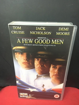 A Few Good Men VHS used, English version without subtitles