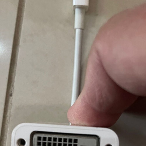 Apple HDMI to DVI adapter like new