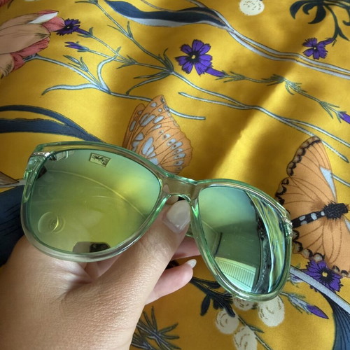 Oliver Weber sunglasses like new, blue with mirror lenses