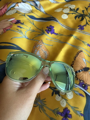 Oliver Weber sunglasses like new, blue with mirror lenses