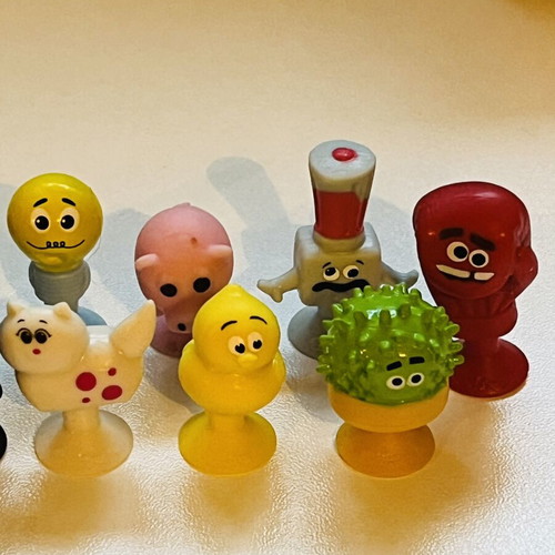 Stikeez figures used, set of 11 from Lidl