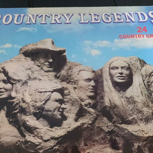 Country Legends vinyl record like new, 24 greats