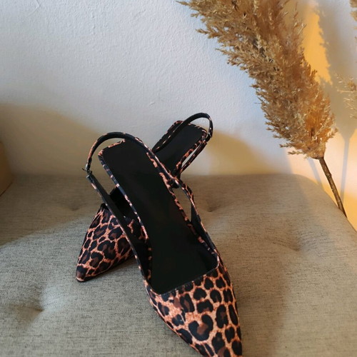 Trendyol slingback pumps new, size 40, beige and brown