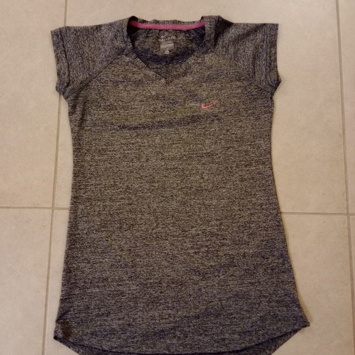 Nike sports shirt XL like new, gray and pink