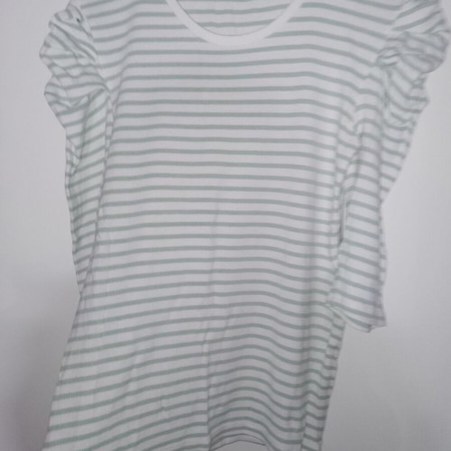 Striped blouse with three-quarter sleeves Stradivarius like new