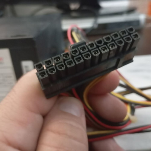Powertech 450 watt computer power supply used, tested and functional