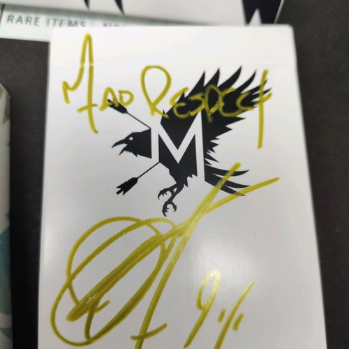 Daniel Madison Signed playing cards set like new
