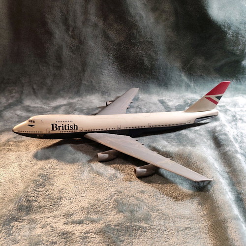 British Airways airplane used, collectible