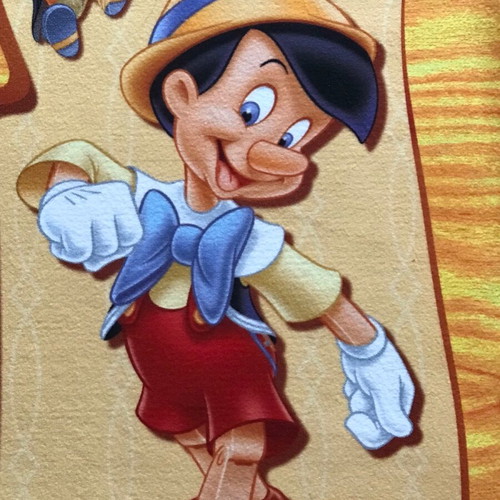 Pinocchio branded non-slip mat new 45x75cm