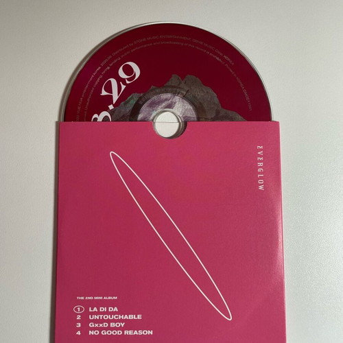 Kpop Everglow Ladida album like new