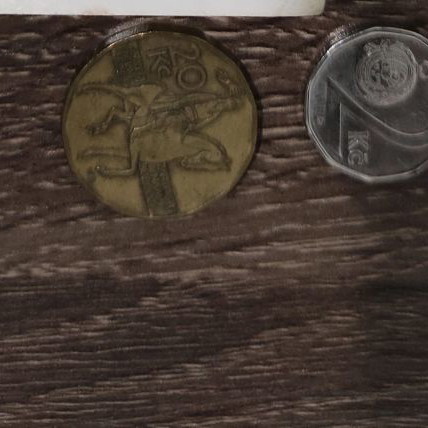 Czech koruna coins