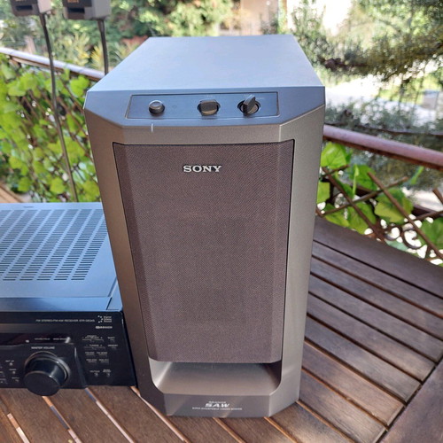 Sony STR-DE345 amplifier with Home Theater Speaker System SA-VE315 like new