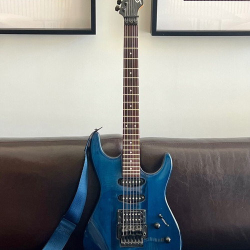 Shadow S-100 Superstrat electric guitar used, rare 1990 vintage