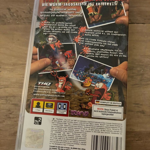 Worms OW PlayStation PSP used, complete