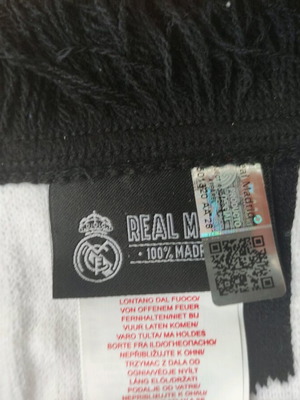 Real Madrid scarf authentic, new