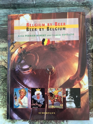 Belgium by Beer фотоалбум като нов с винтидж реклами на бира
