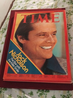 Time 1974 with Jack Nicholson collectible, like new