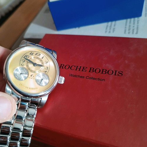 Roche Bobois automatic men's watch new, gray