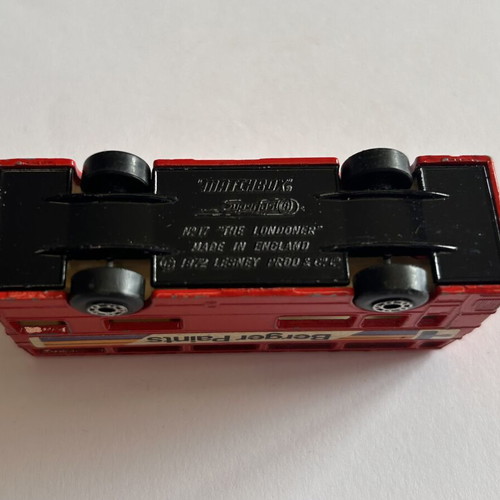 Matchbox 1974 Superfast No 17 The Londoner παιχνίδι λεωφορείο μεταχειρισμένο