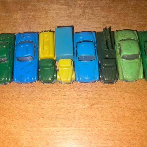 Joy Toy cars used, rare Vidalís set