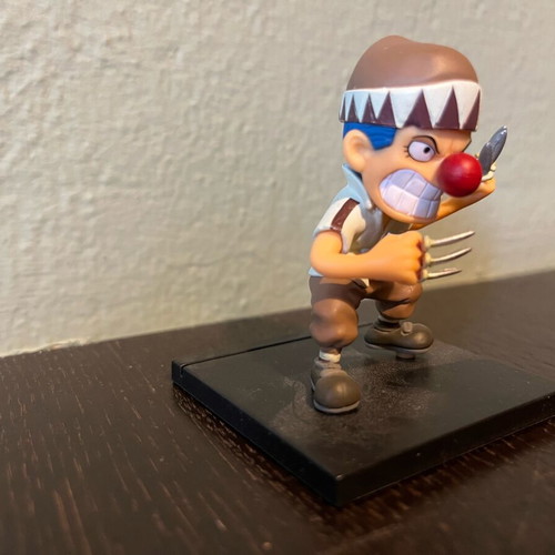 One Piece mini figure 7 cm used with base