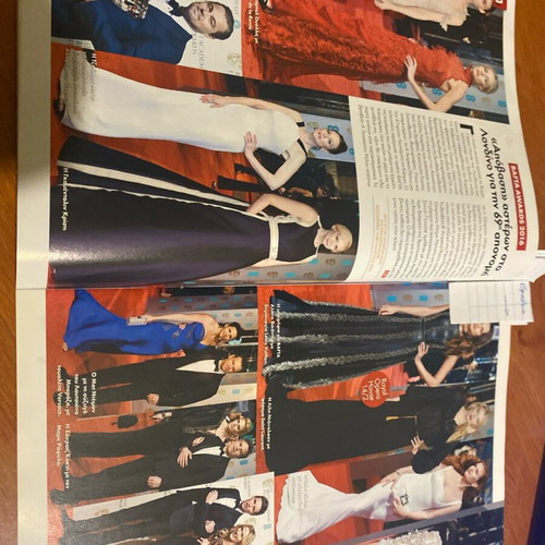 OK Magazine 2016 Grammys Bafta used