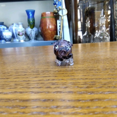 Table decorative pig miniature new 3x5x5